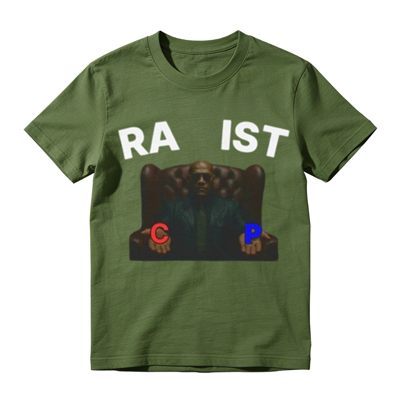 Matrix-Inspired Red & Blue Pill Meme T-shirt