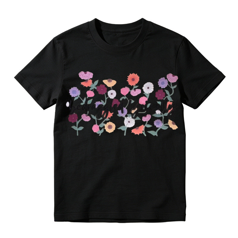  Taylor Swift Inspired "Bedraggled Lyrically" Wildflower Graphic T-Shirt