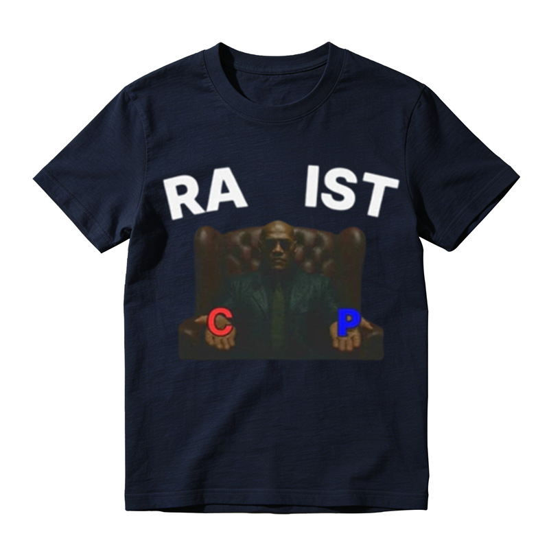 Matrix-Inspired Red & Blue Pill Meme T-shirt