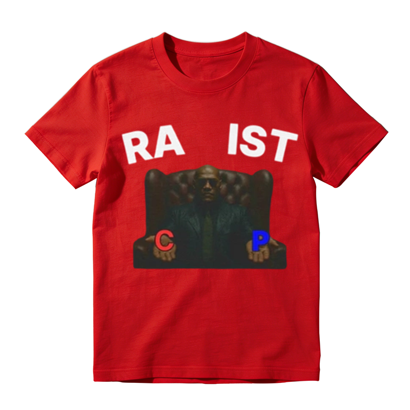 Matrix-Inspired Red & Blue Pill Meme T-shirt