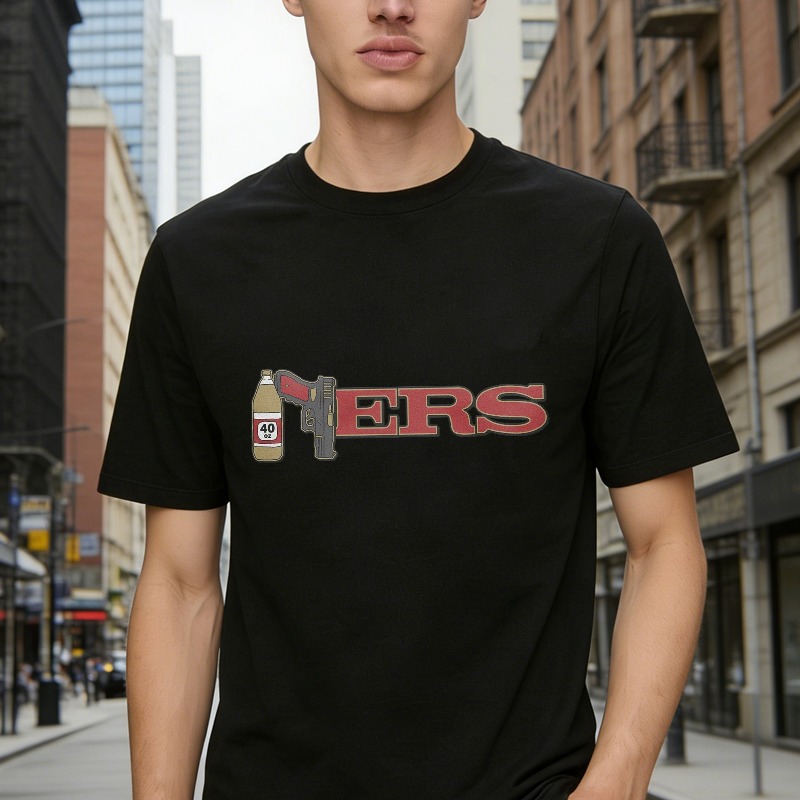 Yers Parody Logo Graphic T-shirt
