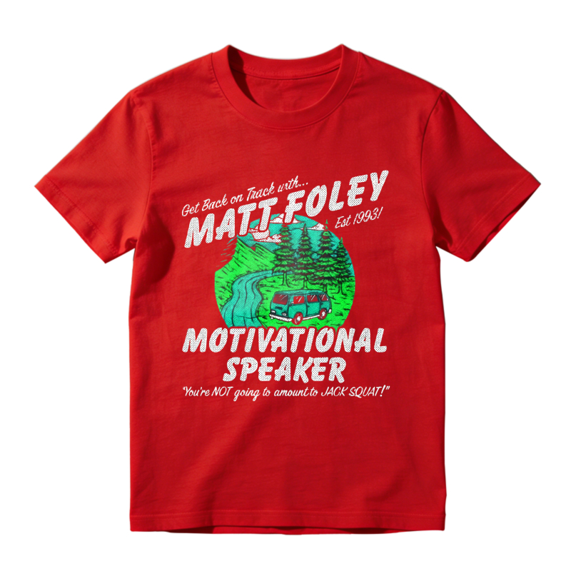 Matt Foley Motivational Speaker Van Forest Scene Unisex Classic T-shirt