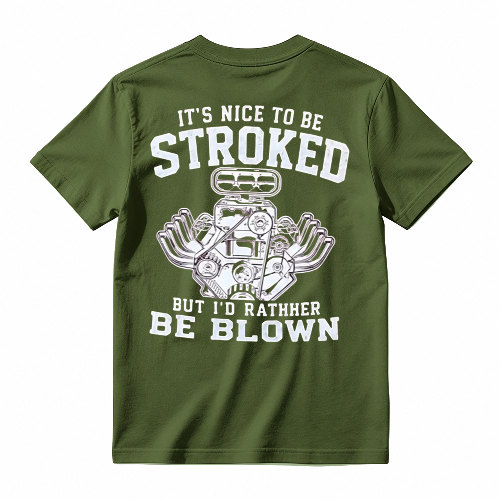 It's Nice To Be Stroked But I'd Rather Be Blown T-Shirt