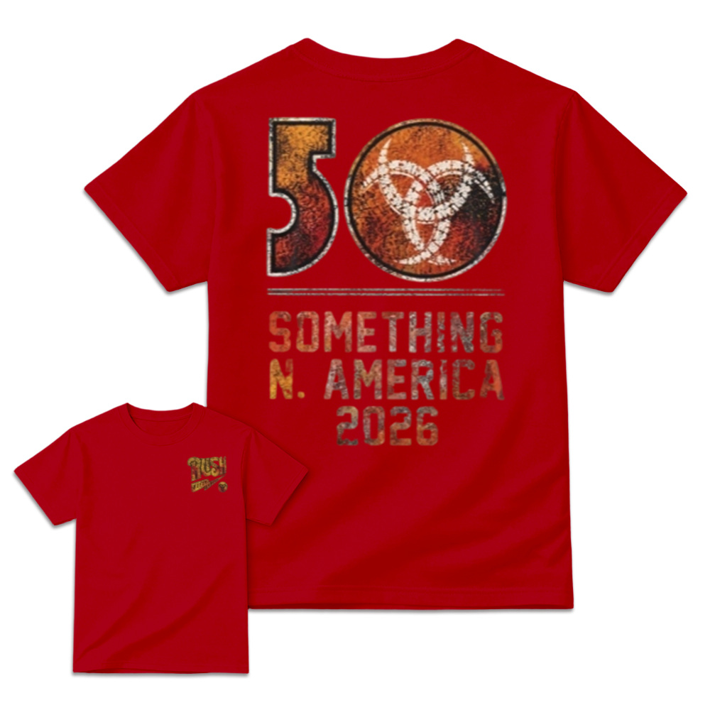 50 Something Tour 2026 T-Shirt - North America Retro Double Sided Graphic Tee