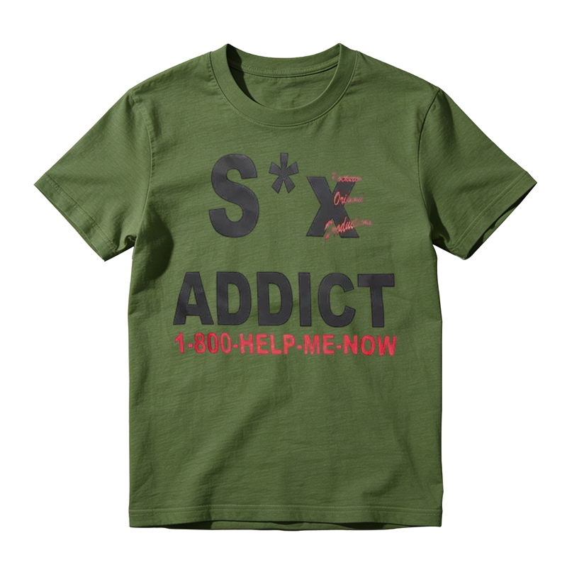 Sex Addict Humor Design, Everyday Wear, Gift For Him