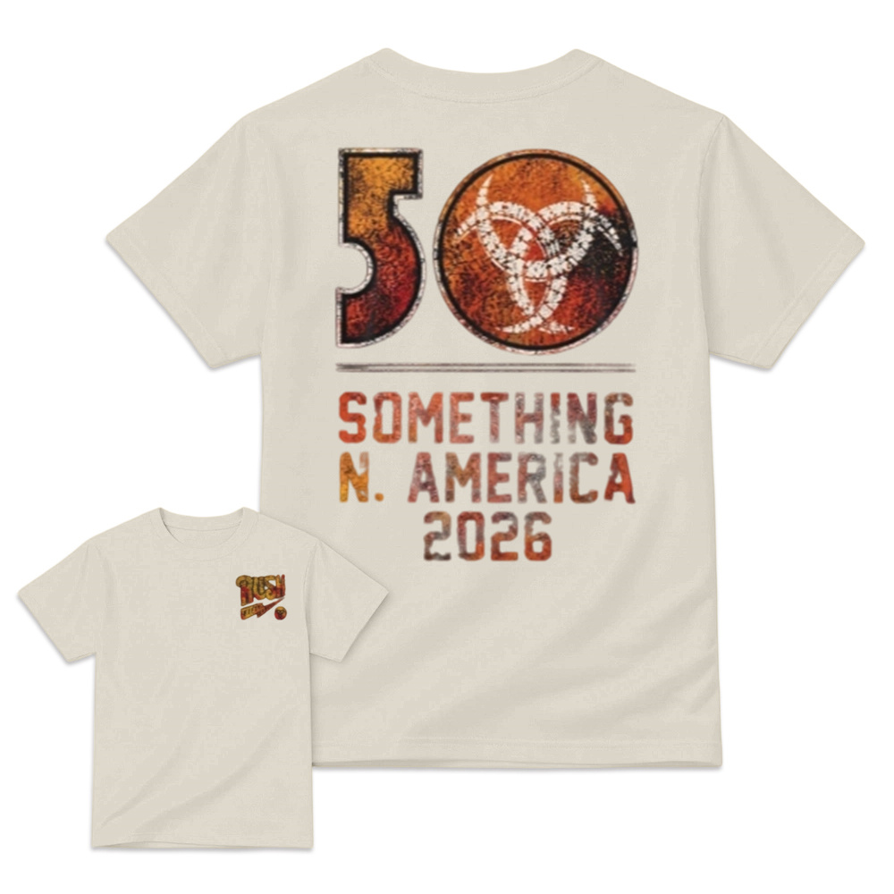 50 Something Tour 2026 T-Shirt - North America Retro Double Sided Graphic Tee