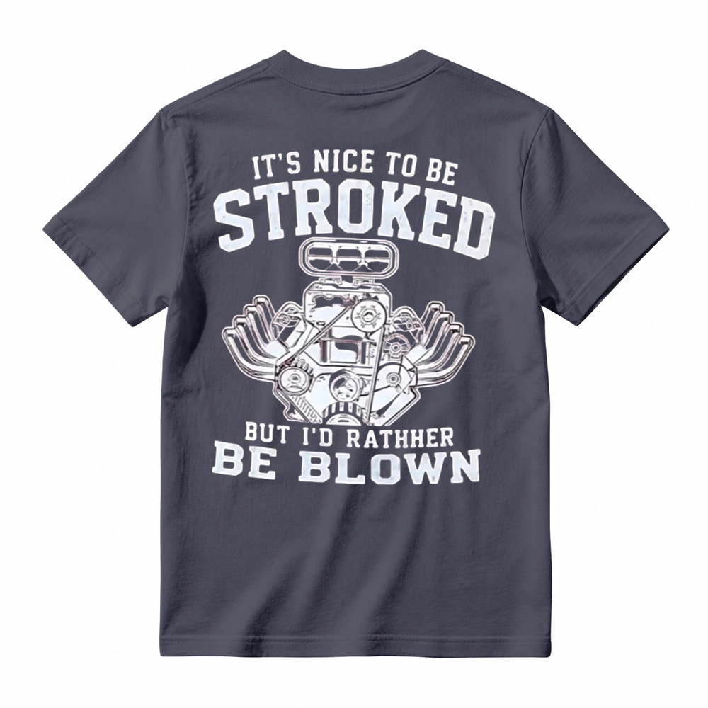 It's Nice To Be Stroked But I'd Rather Be Blown T-Shirt