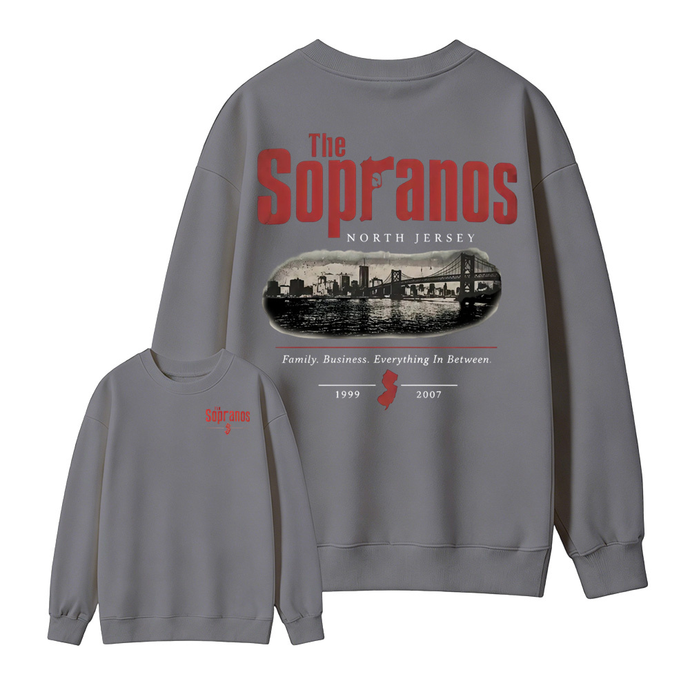 The Sopranos New Jersey Skyline Aesthetic Sweatshirt 