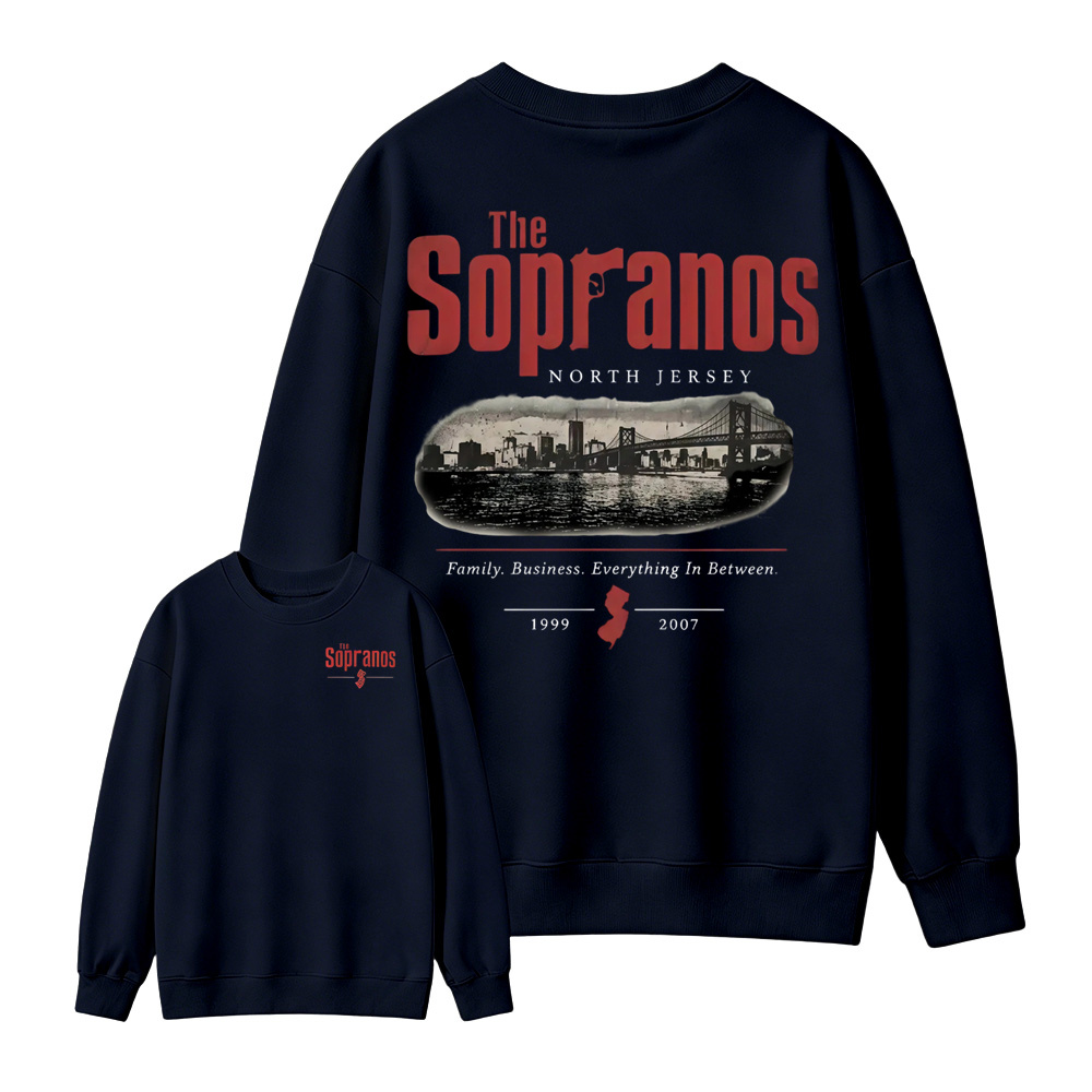 The Sopranos New Jersey Skyline Aesthetic Sweatshirt 