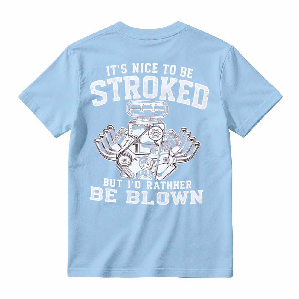 It's Nice To Be Stroked But I'd Rather Be Blown T-Shirt