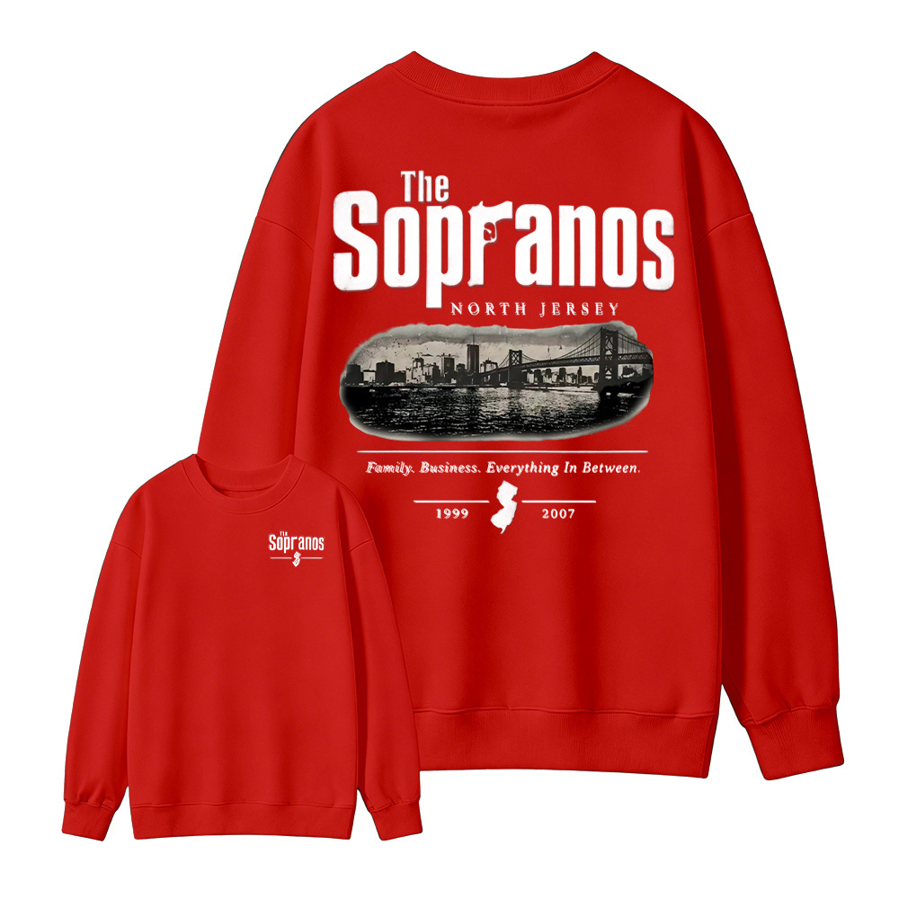 The Sopranos New Jersey Skyline Aesthetic Sweatshirt 