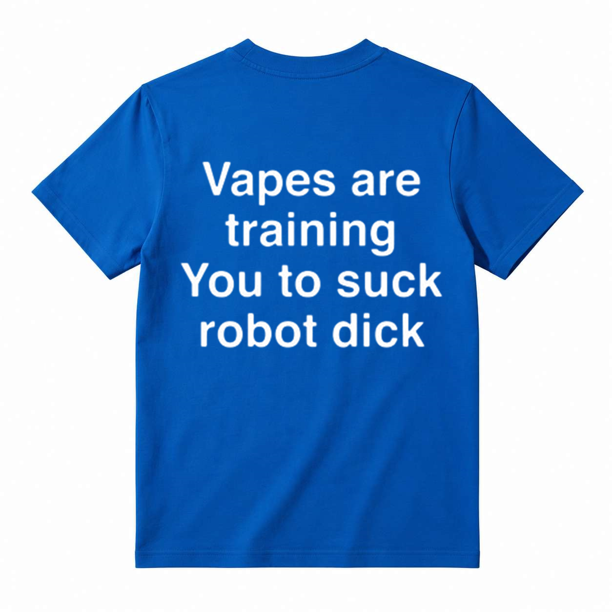 "Vapes Are Training You..." Sarcastic Adult Humor Graphic T-Shirt