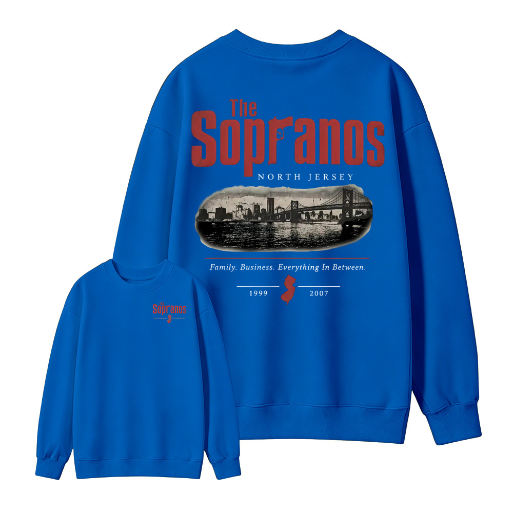 The Sopranos New Jersey Skyline Aesthetic Sweatshirt 