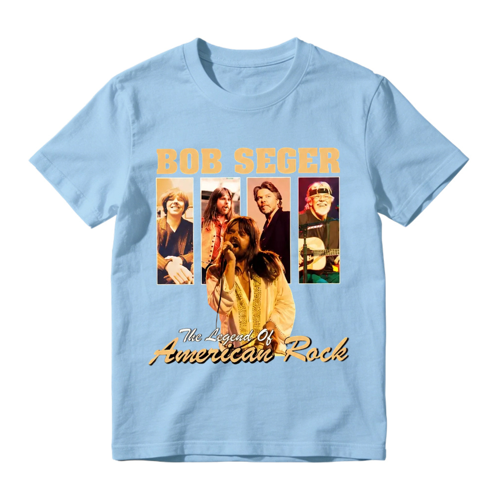 Bob Seger The Legend Of American Rock Vintage Graphic T-Shirt