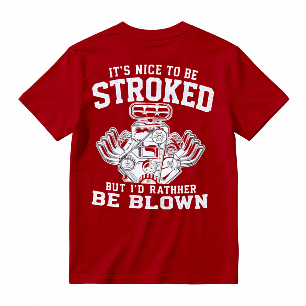 It's Nice To Be Stroked But I'd Rather Be Blown T-Shirt