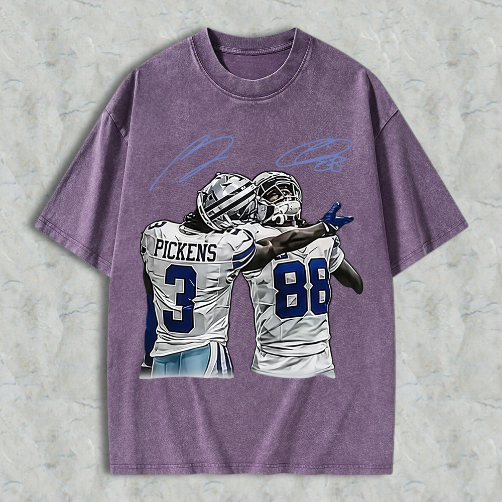 Pickens & 88 Teammate Duo Graphic Washed T-shirt