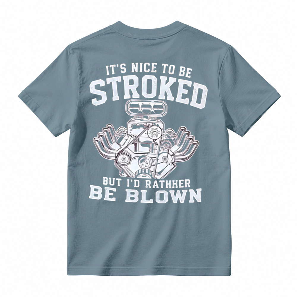It's Nice To Be Stroked But I'd Rather Be Blown T-Shirt