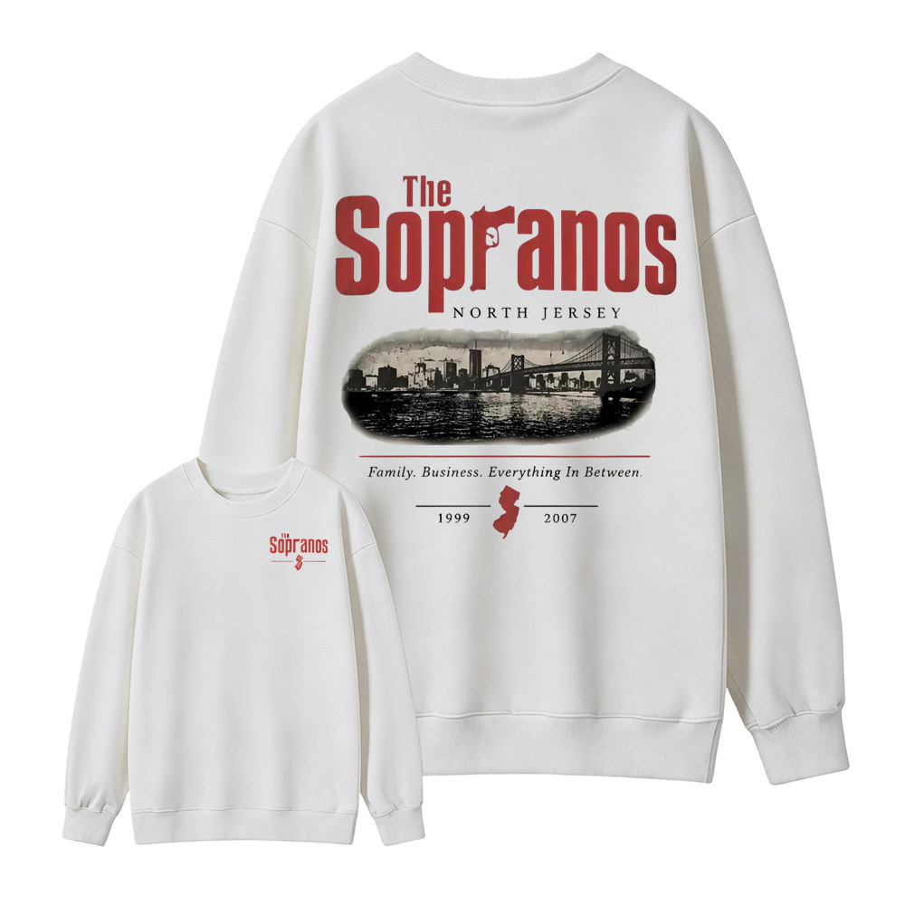 The Sopranos New Jersey Skyline Aesthetic Sweatshirt 