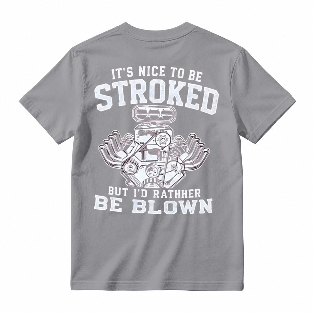 It's Nice To Be Stroked But I'd Rather Be Blown T-Shirt