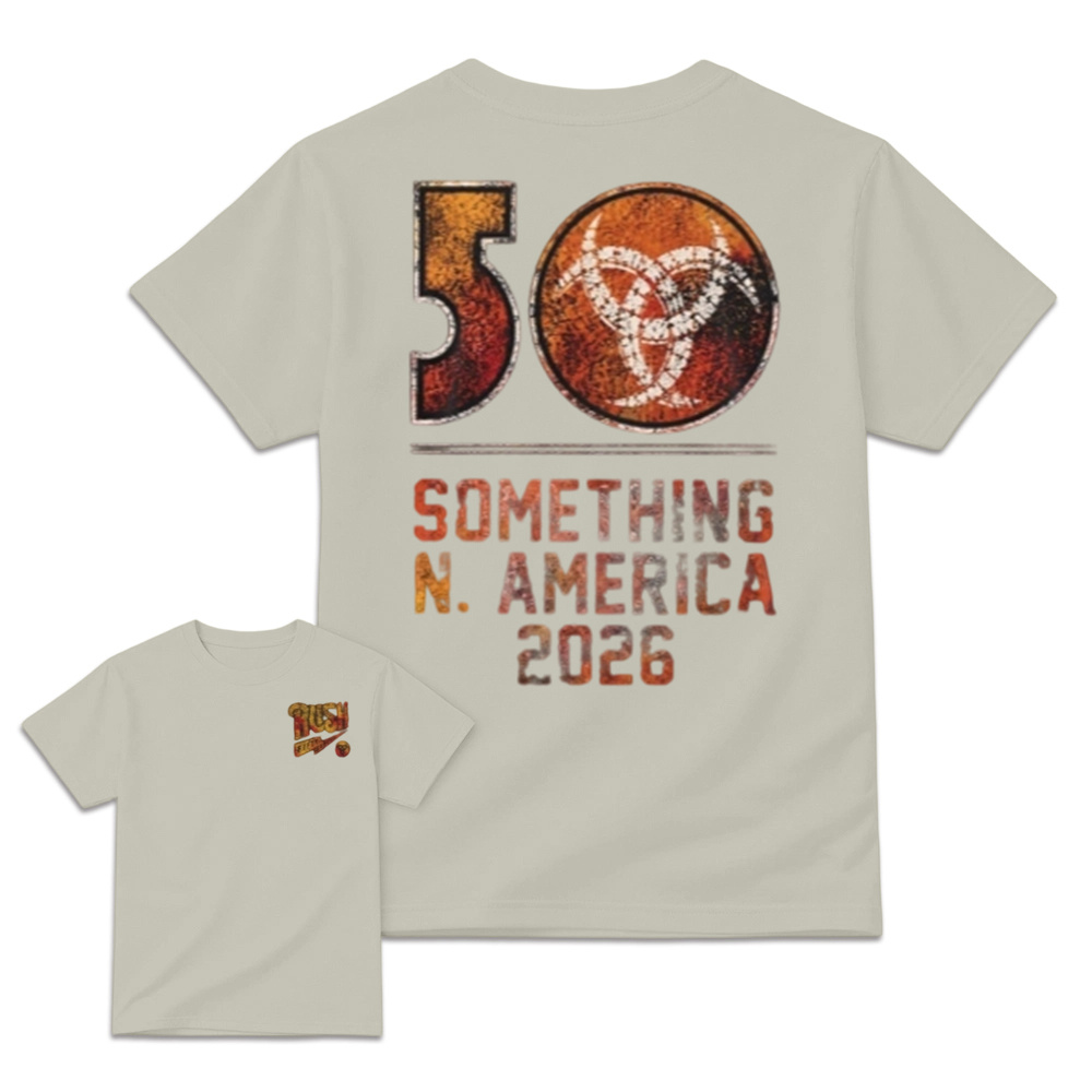 50 Something Tour 2026 T-Shirt - North America Retro Double Sided Graphic Tee