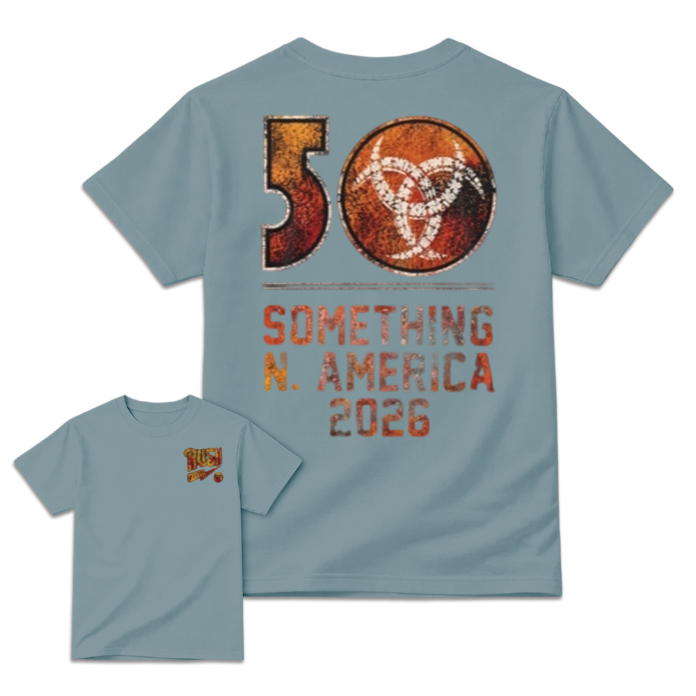 50 Something Tour 2026 T-Shirt - North America Retro Double Sided Graphic Tee