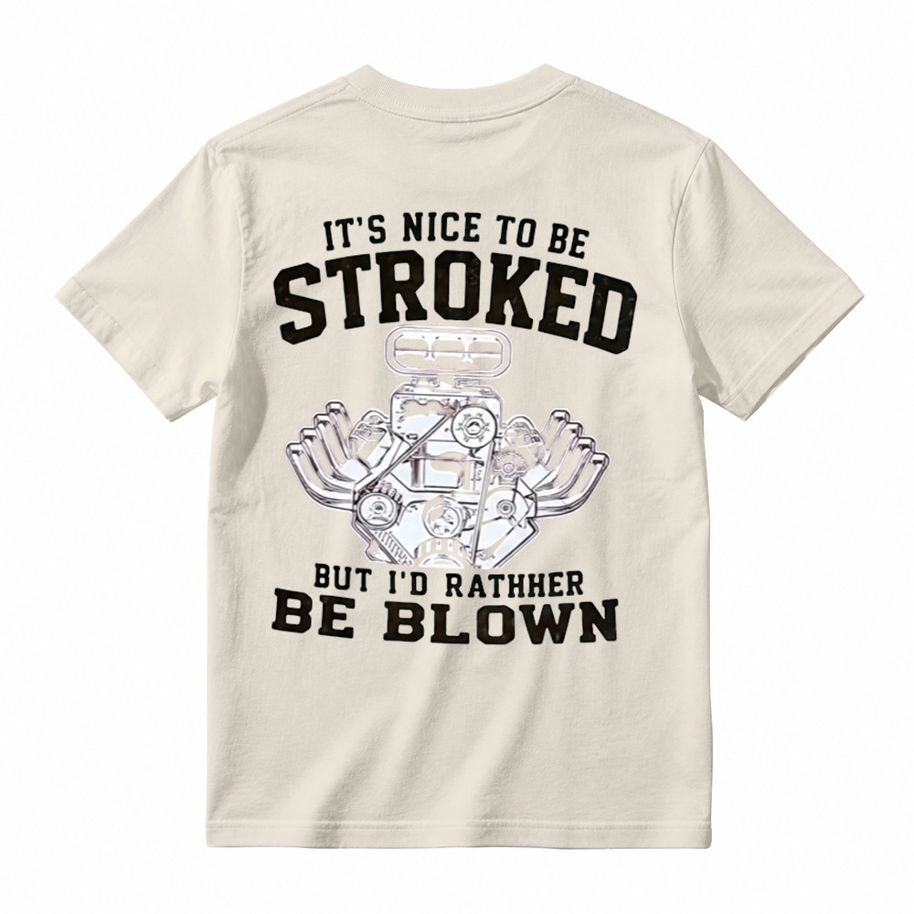 It's Nice To Be Stroked But I'd Rather Be Blown T-Shirt