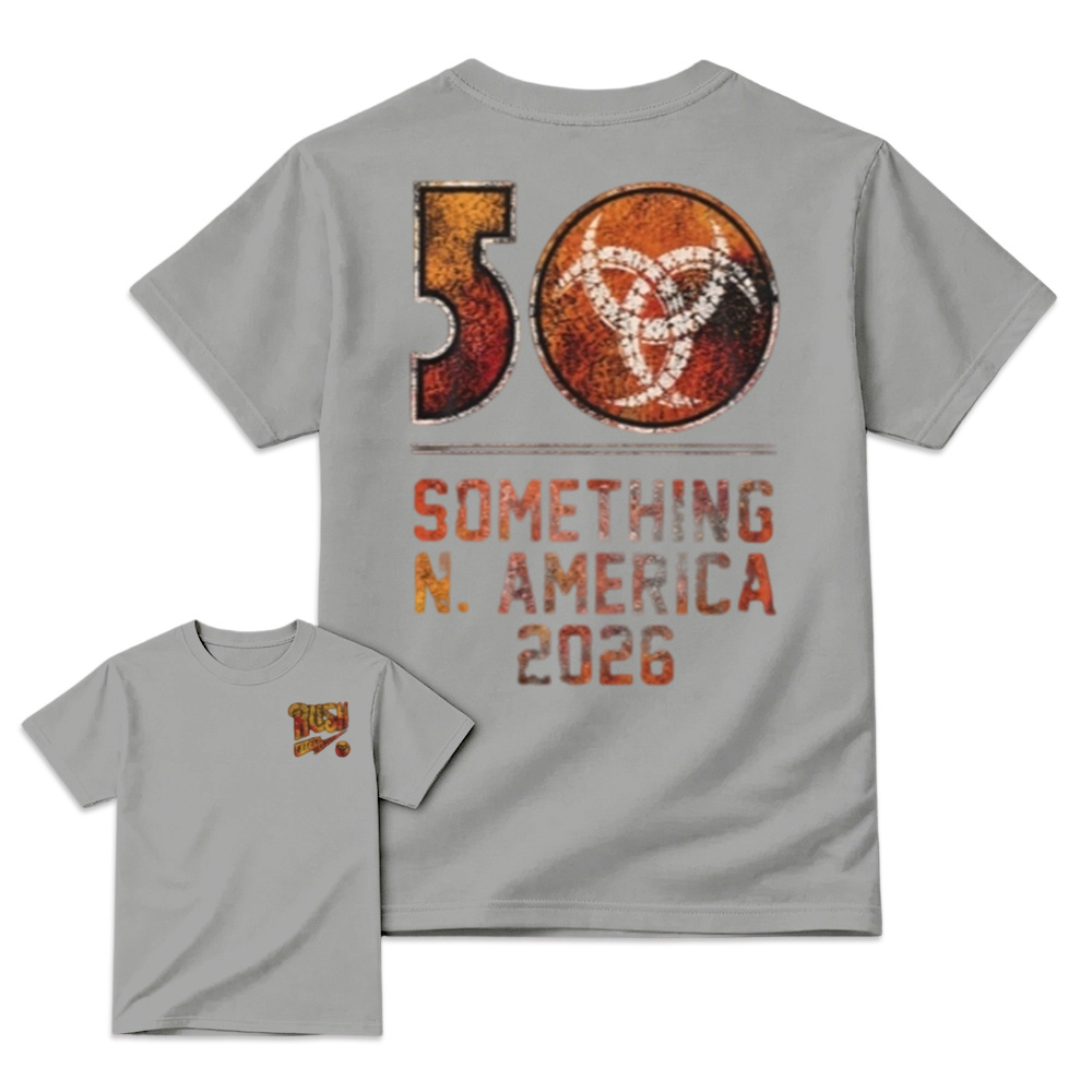 50 Something Tour 2026 T-Shirt - North America Retro Double Sided Graphic Tee