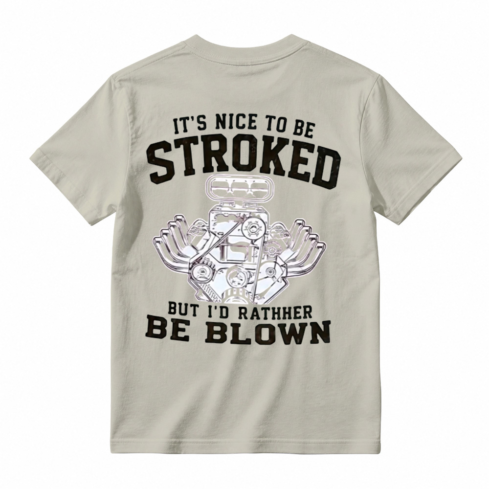 It's Nice To Be Stroked But I'd Rather Be Blown T-Shirt