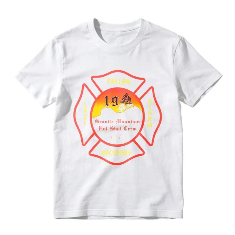 Fallen Brothers Last Alarm Granite Mountain Hotshot Crew Memorial T-shirt