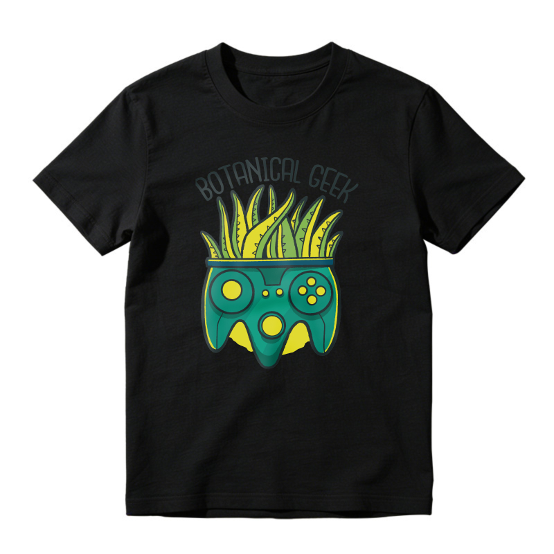Botanical Geek Succulent Game Controller, Unisex Classic T-shirt