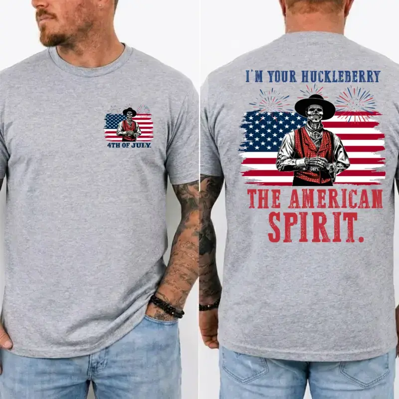 Doc Holliday I'm Your Huckleberry The American Spirit T-Shirt