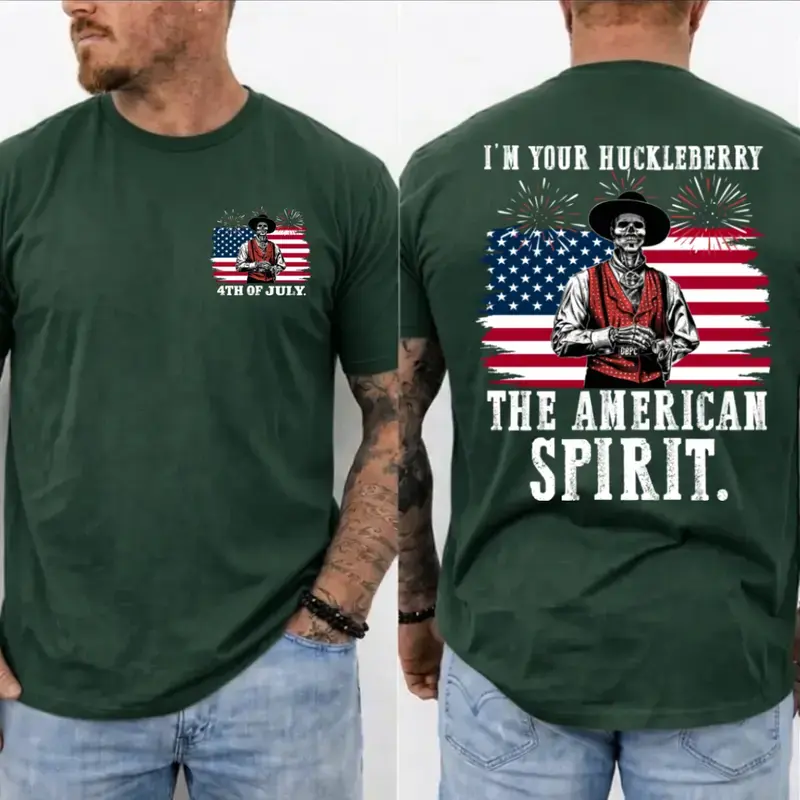 Doc Holliday I'm Your Huckleberry The American Spirit T-Shirt
