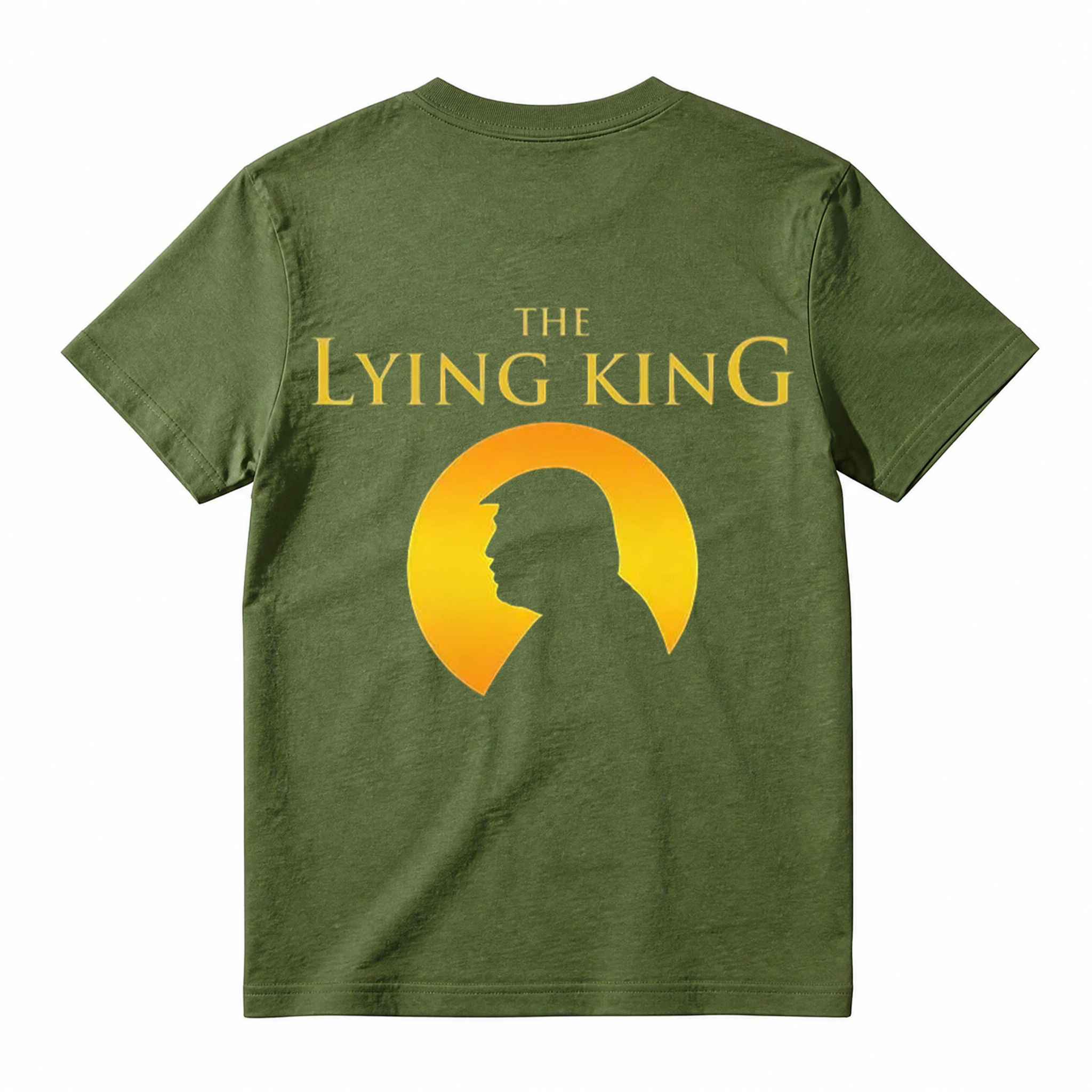 The Lying King – Unisex Premium Political Humor Graphic T-Shirt
