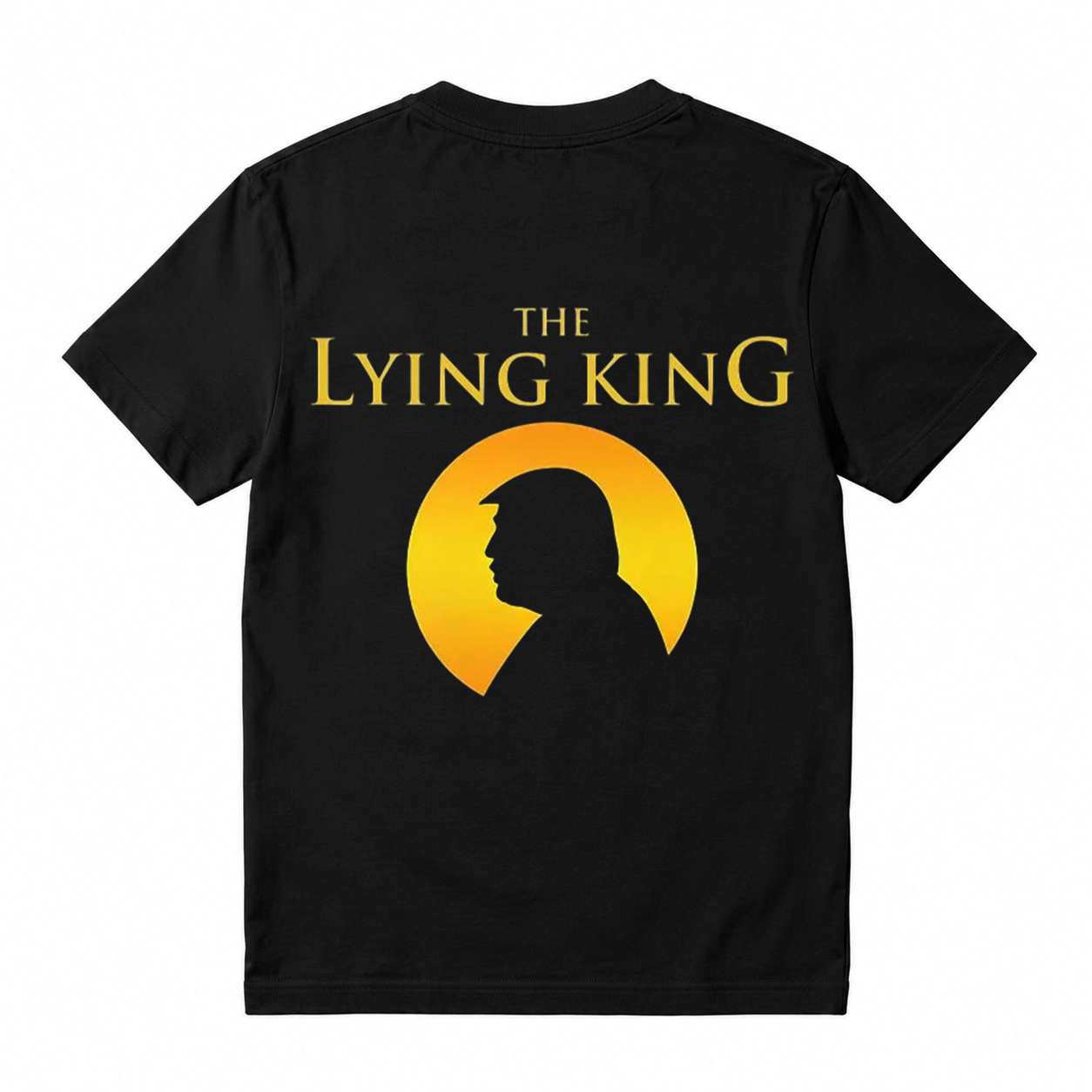 The Lying King – Unisex Premium Political Humor Graphic T-Shirt