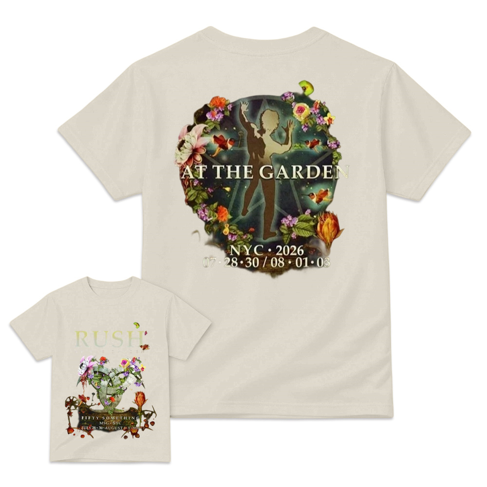 R-u-s-h Band At The Garden 2026 MSG Tour T-Shirt