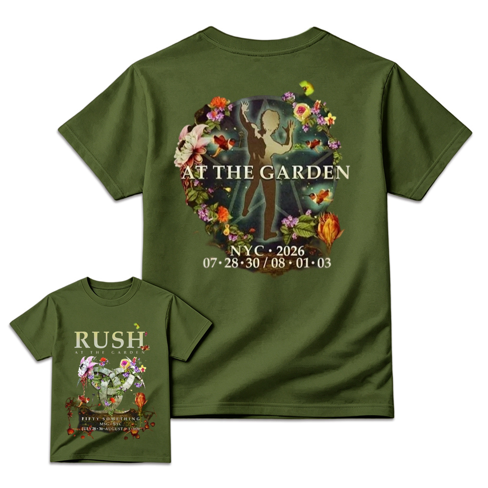 R-u-s-h Band At The Garden 2026 MSG Tour T-Shirt