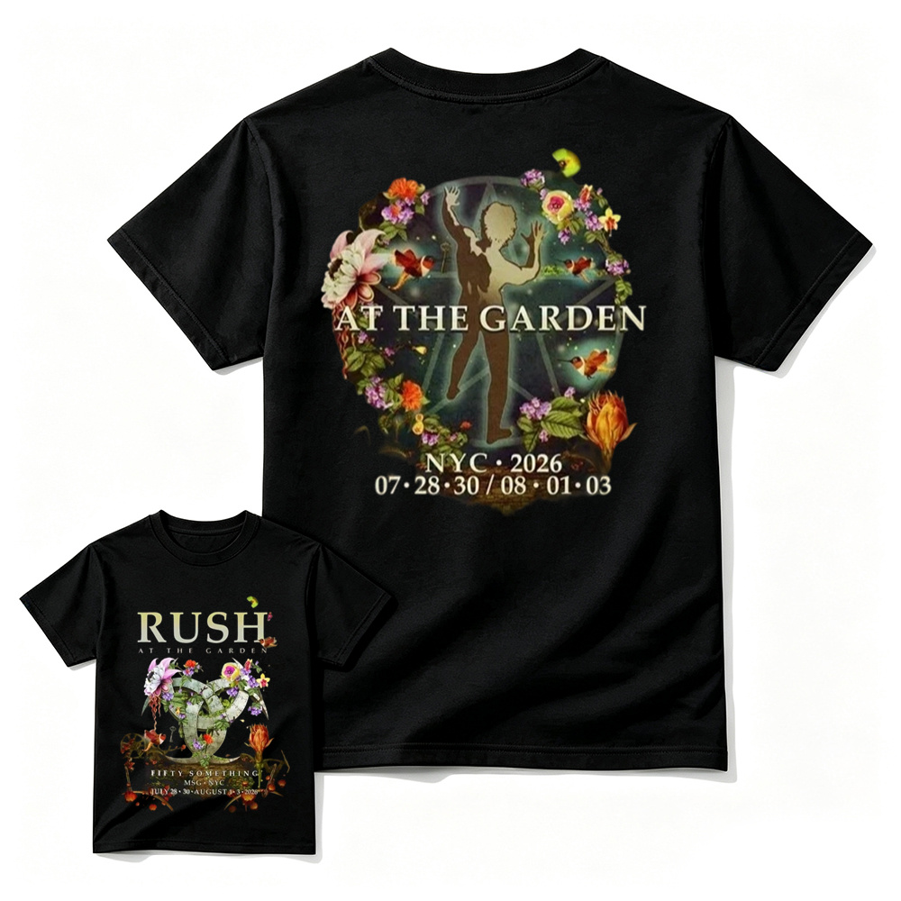 R-u-s-h Band At The Garden 2026 MSG Tour T-Shirt