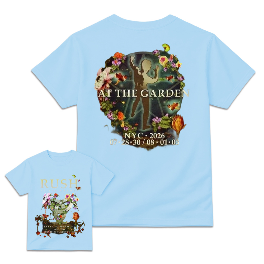 R-u-s-h Band At The Garden 2026 MSG Tour T-Shirt