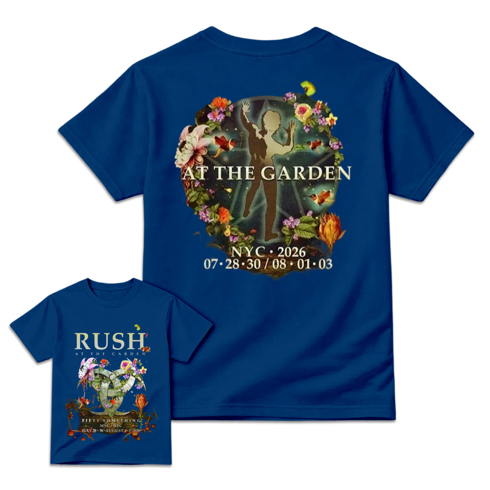 R-u-s-h Band At The Garden 2026 MSG Tour T-Shirt