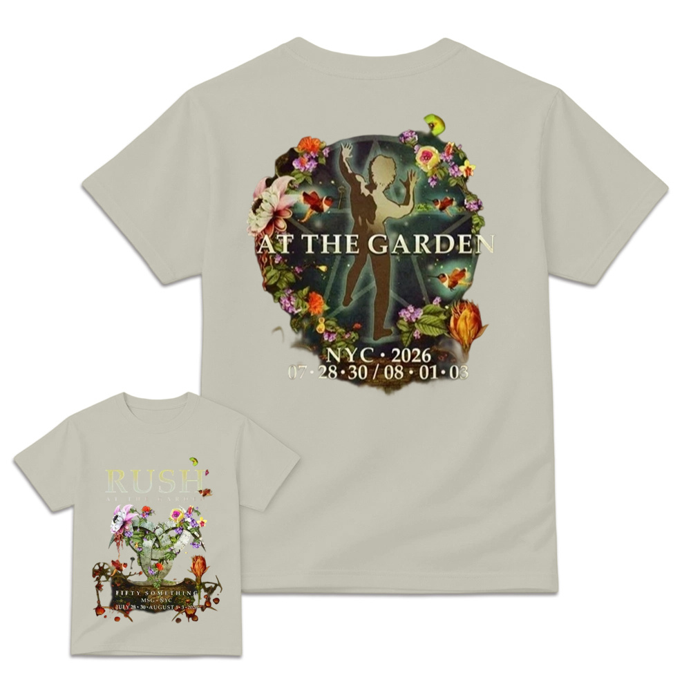 R-u-s-h Band At The Garden 2026 MSG Tour T-Shirt