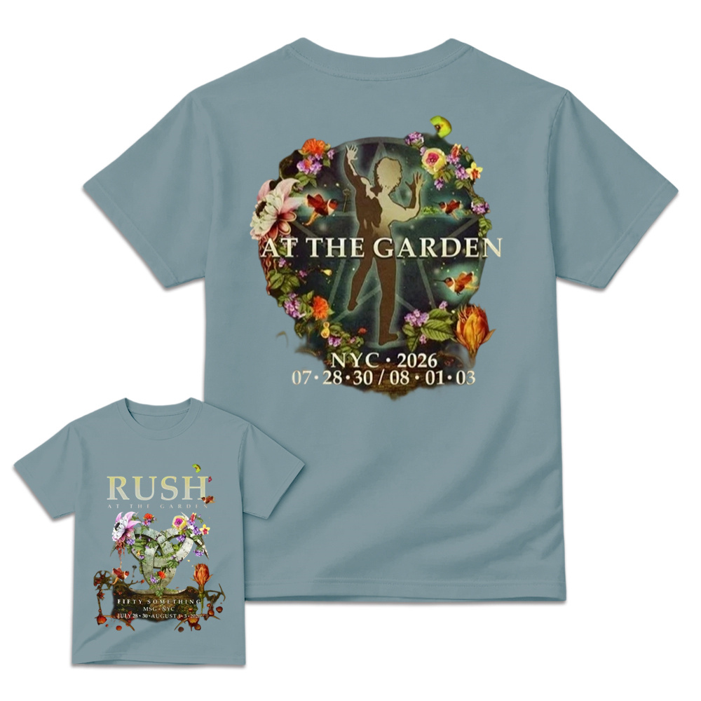 R-u-s-h Band At The Garden 2026 MSG Tour T-Shirt