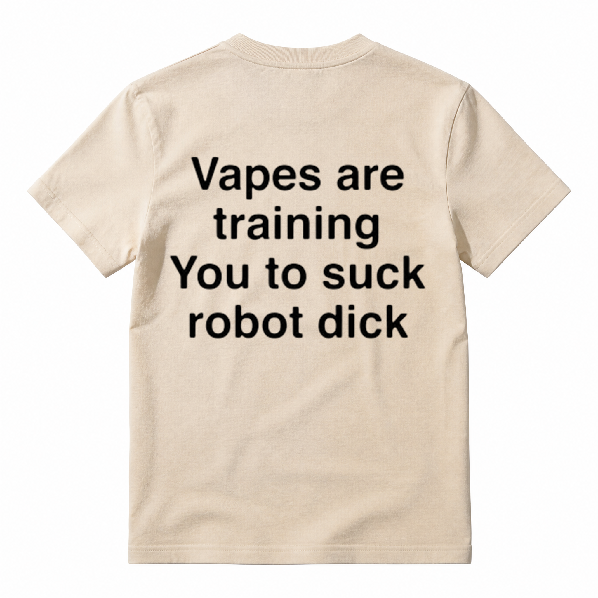 "Vapes Are Training You..." Sarcastic Adult Humor Graphic T-Shirt