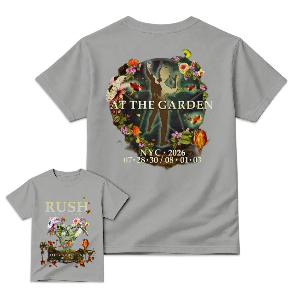 R-u-s-h Band At The Garden 2026 MSG Tour T-Shirt