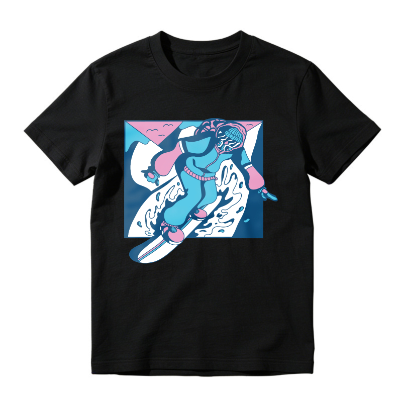 Snowboarder Winter Sports Graphic, Unisex Classic T-shirt