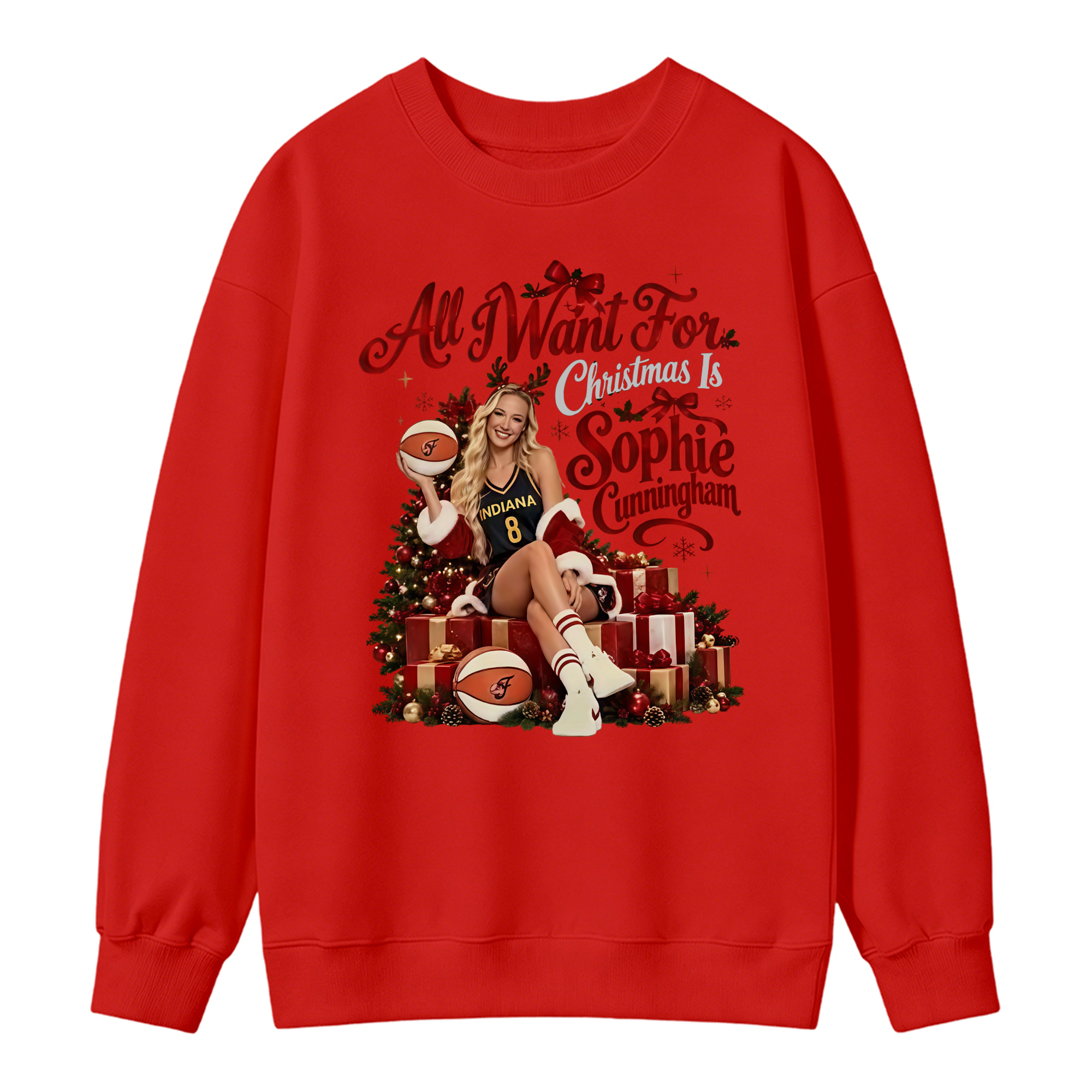 "All I Want For Christmas Is Sophie Cunningham" Graphic Sweatshirt