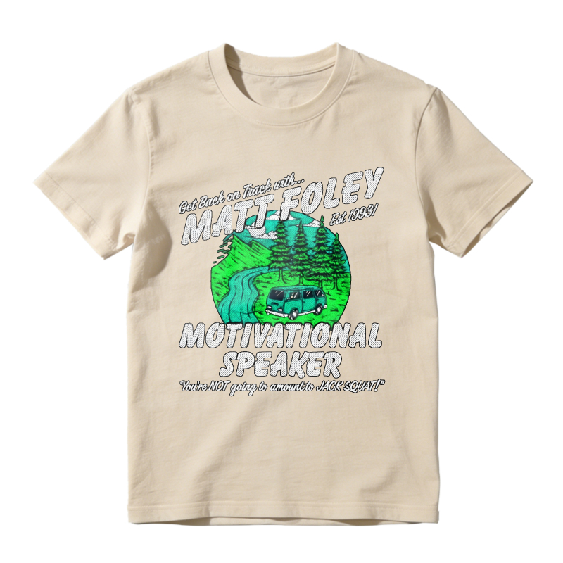 Matt Foley Motivational Speaker Van Forest Scene Unisex Classic T-shirt