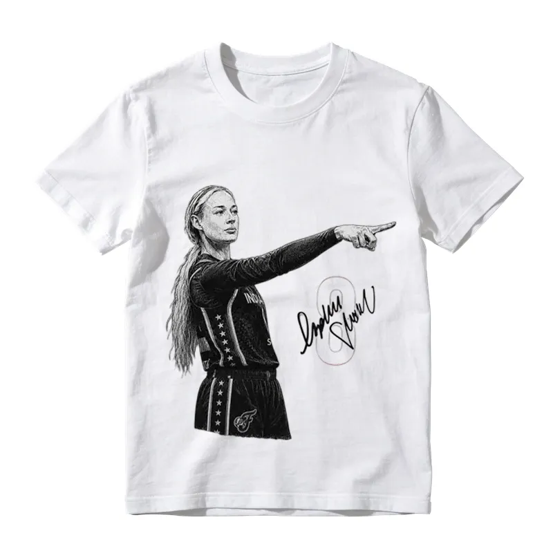 Caitlin Clark Vintage Pointing Graphic T-Shirt