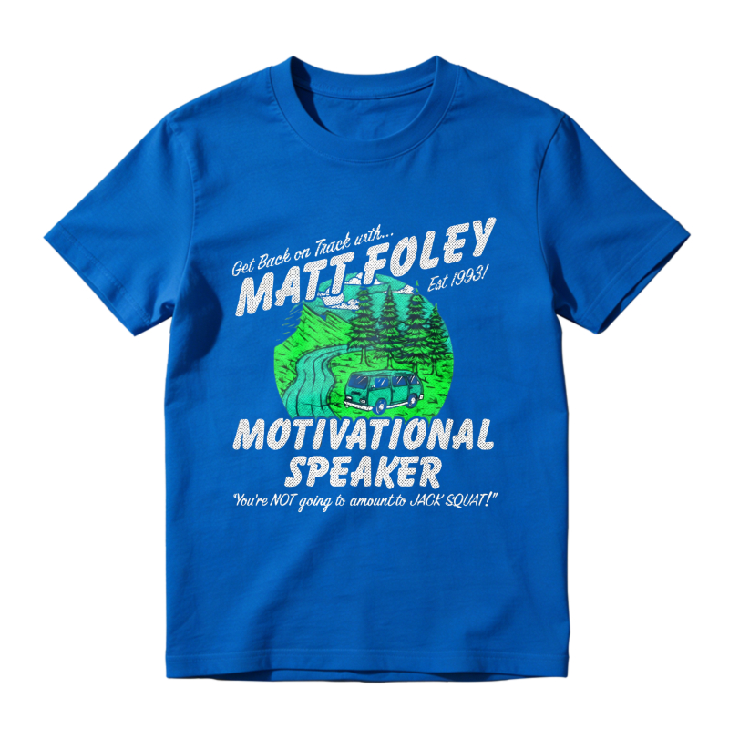 Matt Foley Motivational Speaker Van Forest Scene Unisex Classic T-shirt