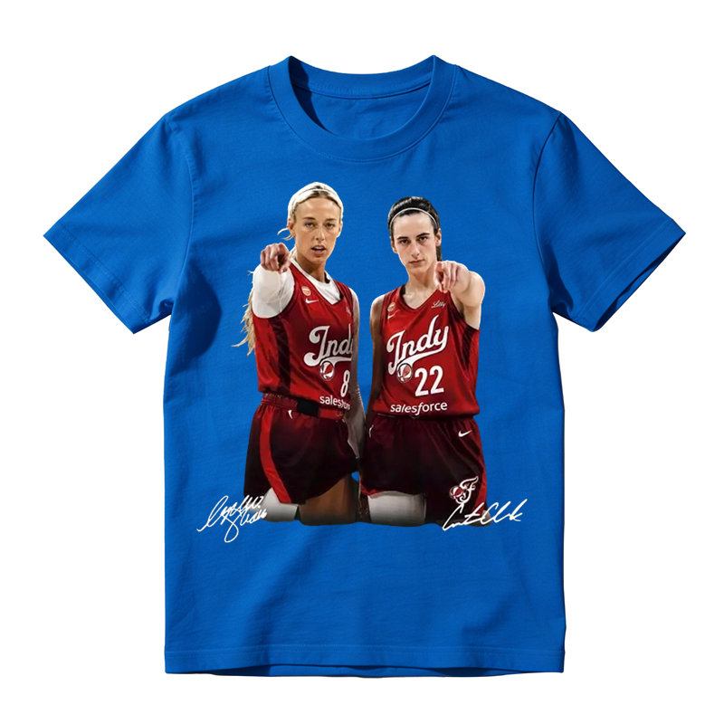 Indiana Fever Basketball Duo Graphic T Shirt