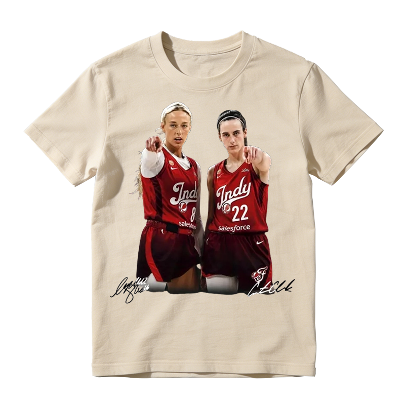 Indiana Fever Basketball Duo Graphic T Shirt